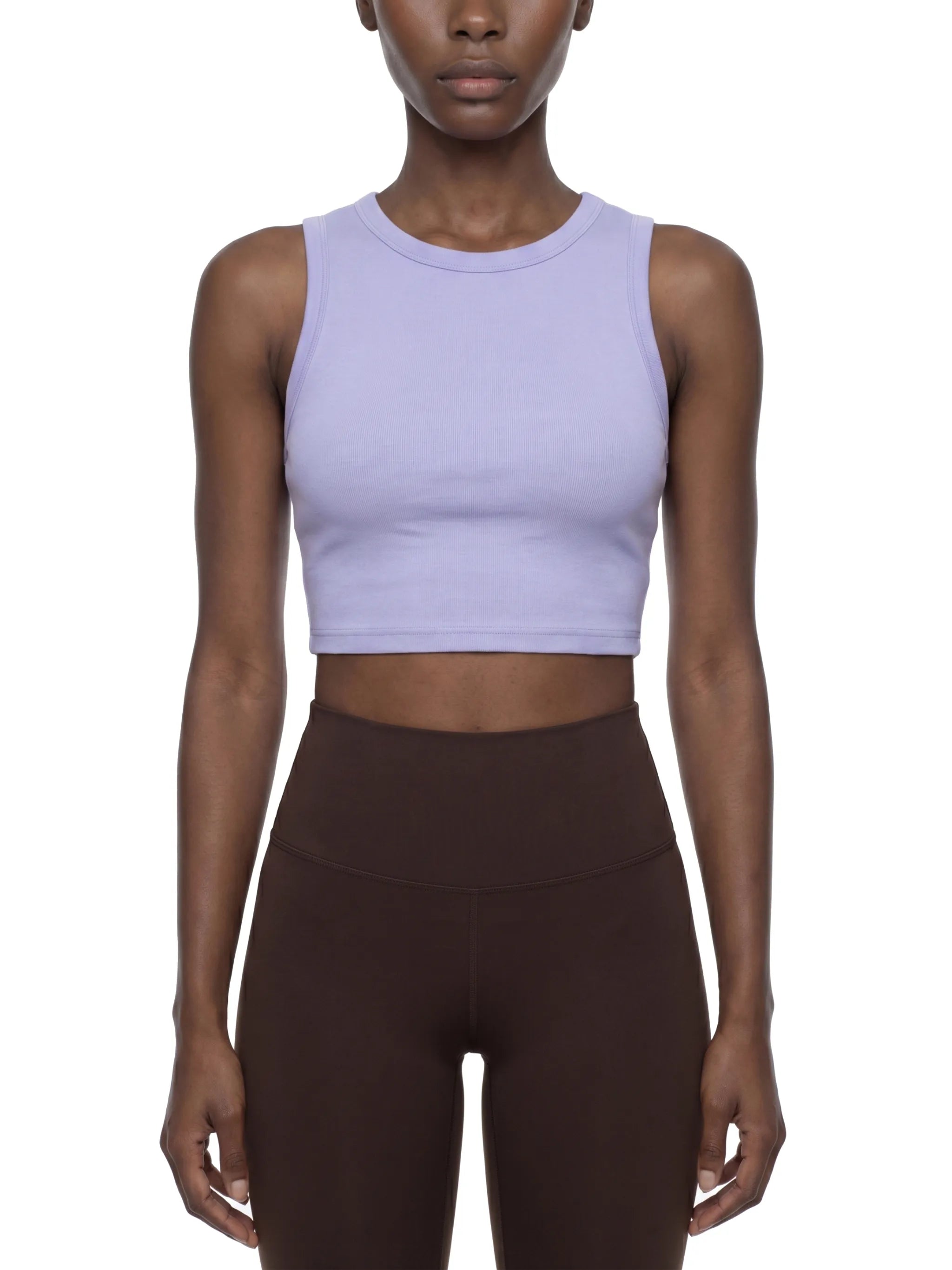 Women's Tight Crewneck Crop Top