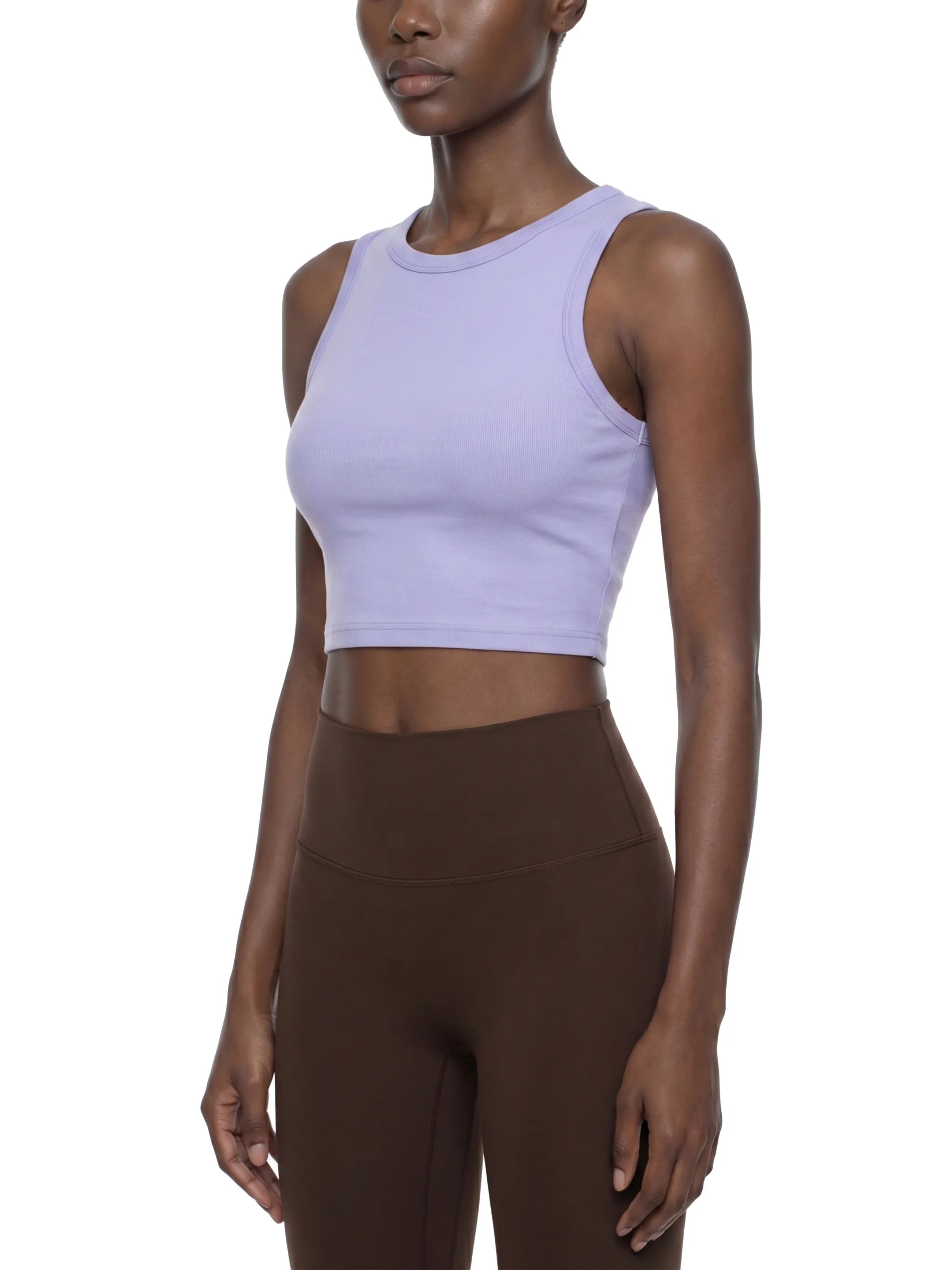 Women's Tight Crewneck Crop Top
