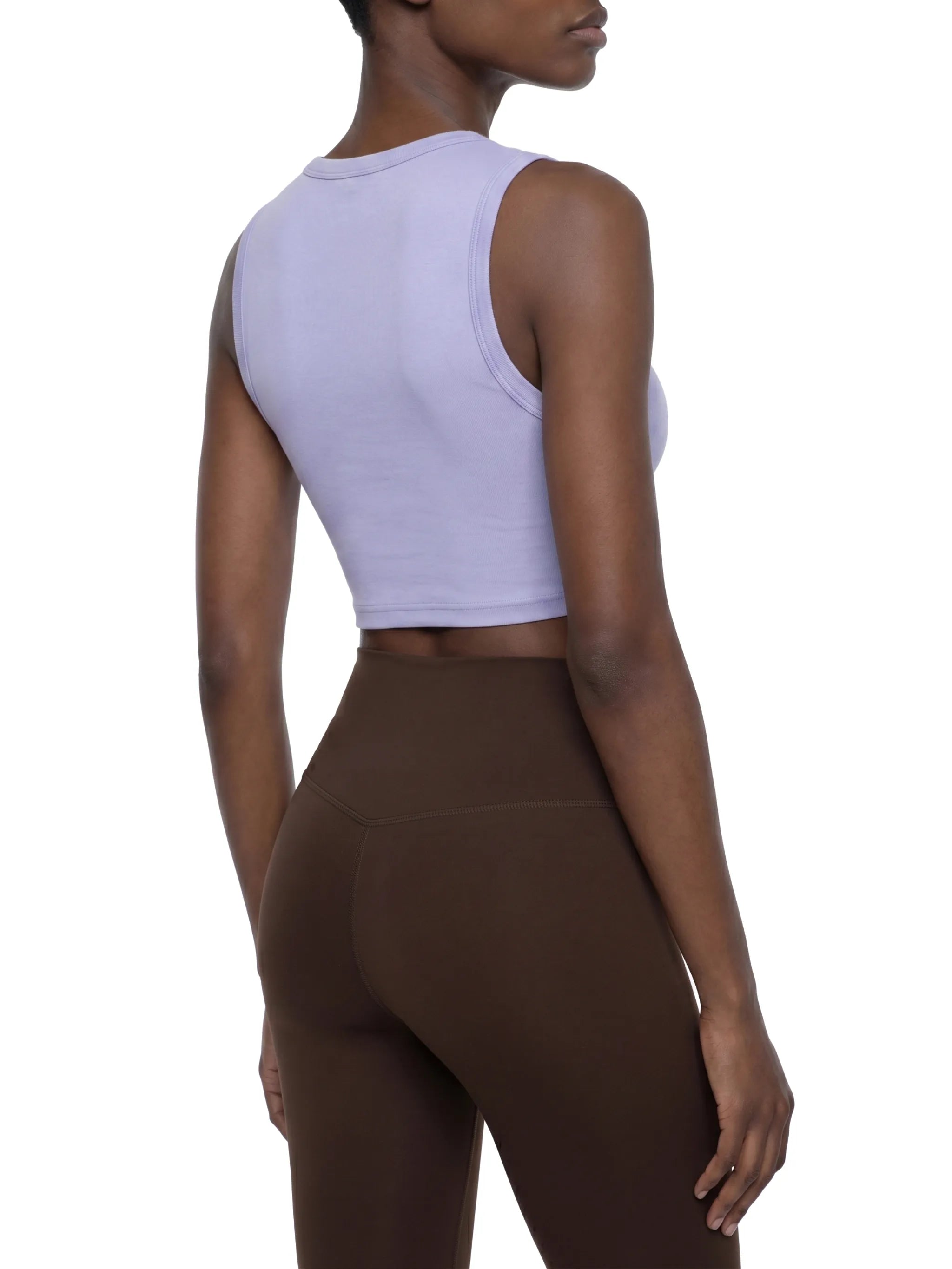 Women's Tight Crewneck Crop Top