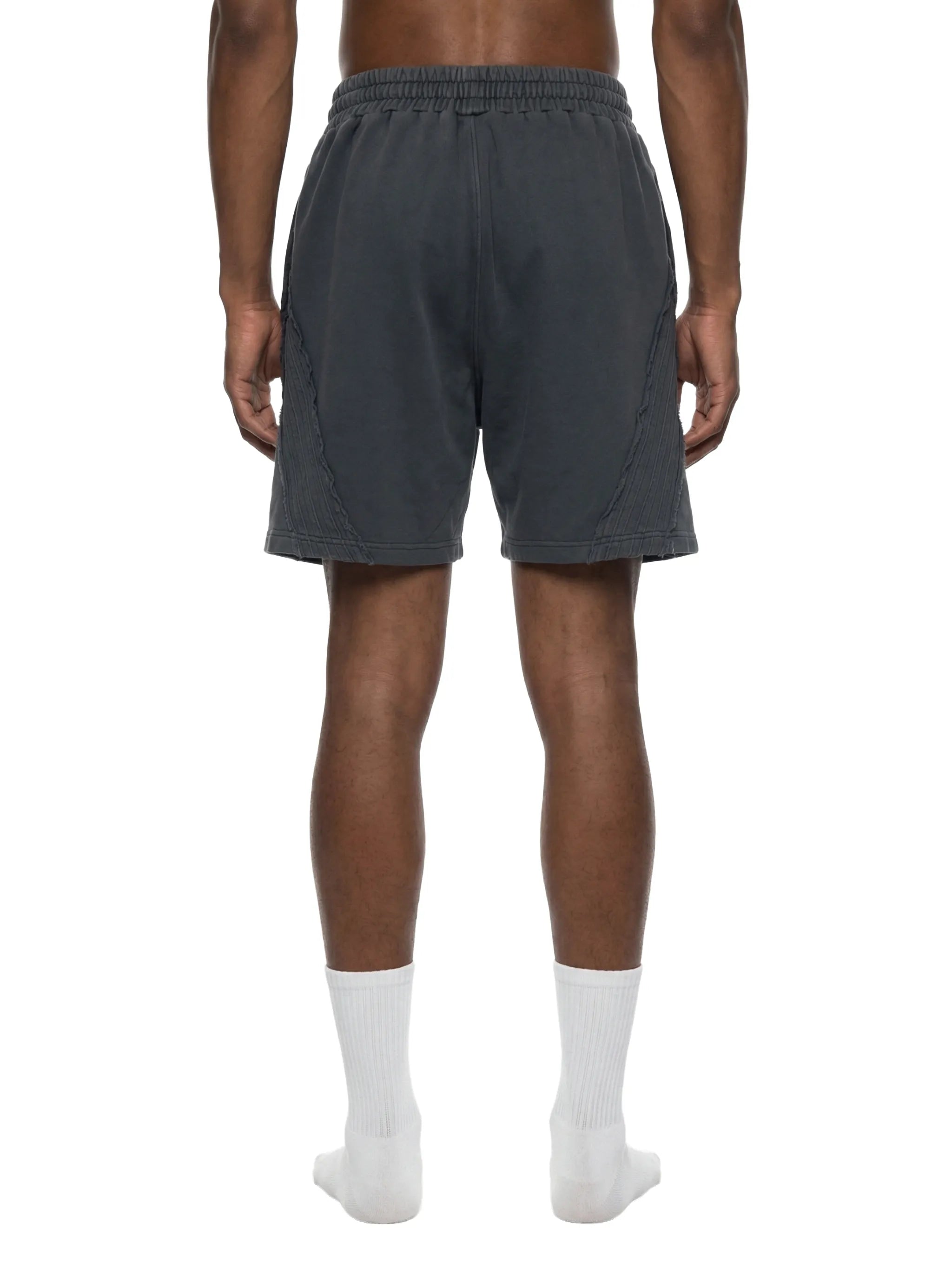 Vintage Wash Raw Edge Shorts