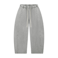 Mineral Wash Barrel Leg Pants