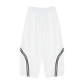 Wide Leg Piping Sweatpants