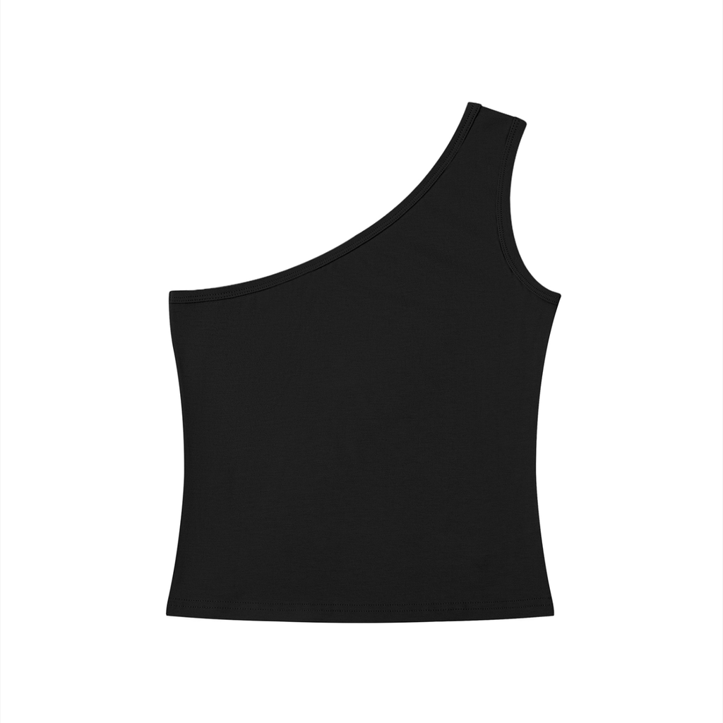 Women's One-Shoulder Crop Top