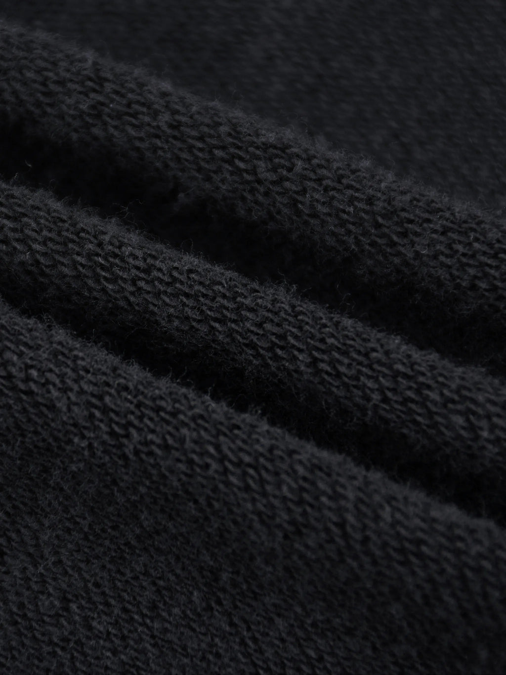Snow Washed Tape Raw Edge Zip Hoodie