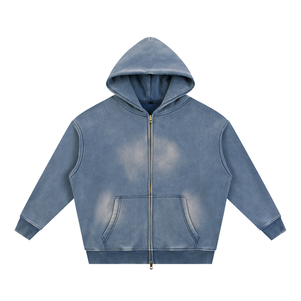 Sunfade Boxy Fleece Hoodie