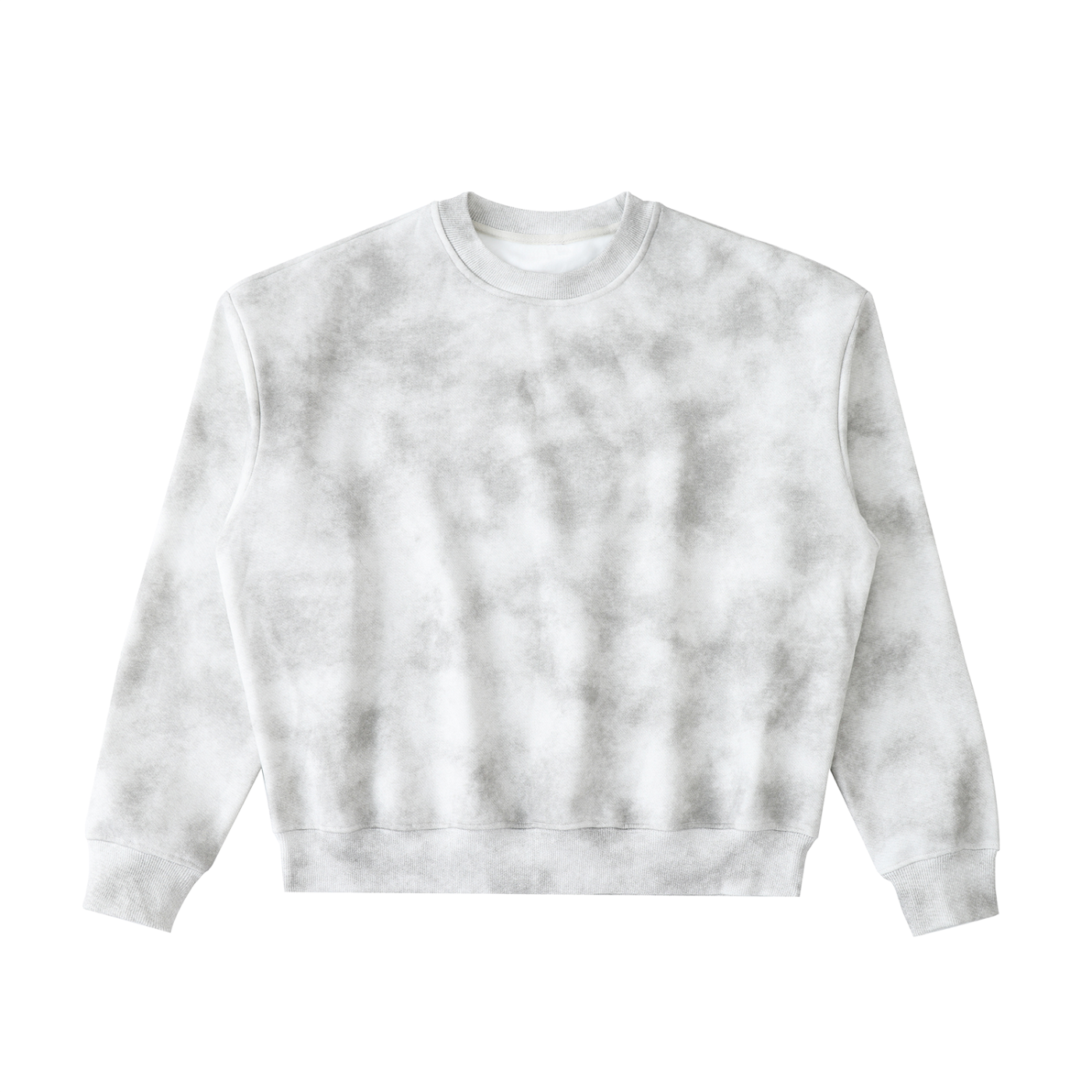Snowy Boxy Fleeced Sweatshirt
