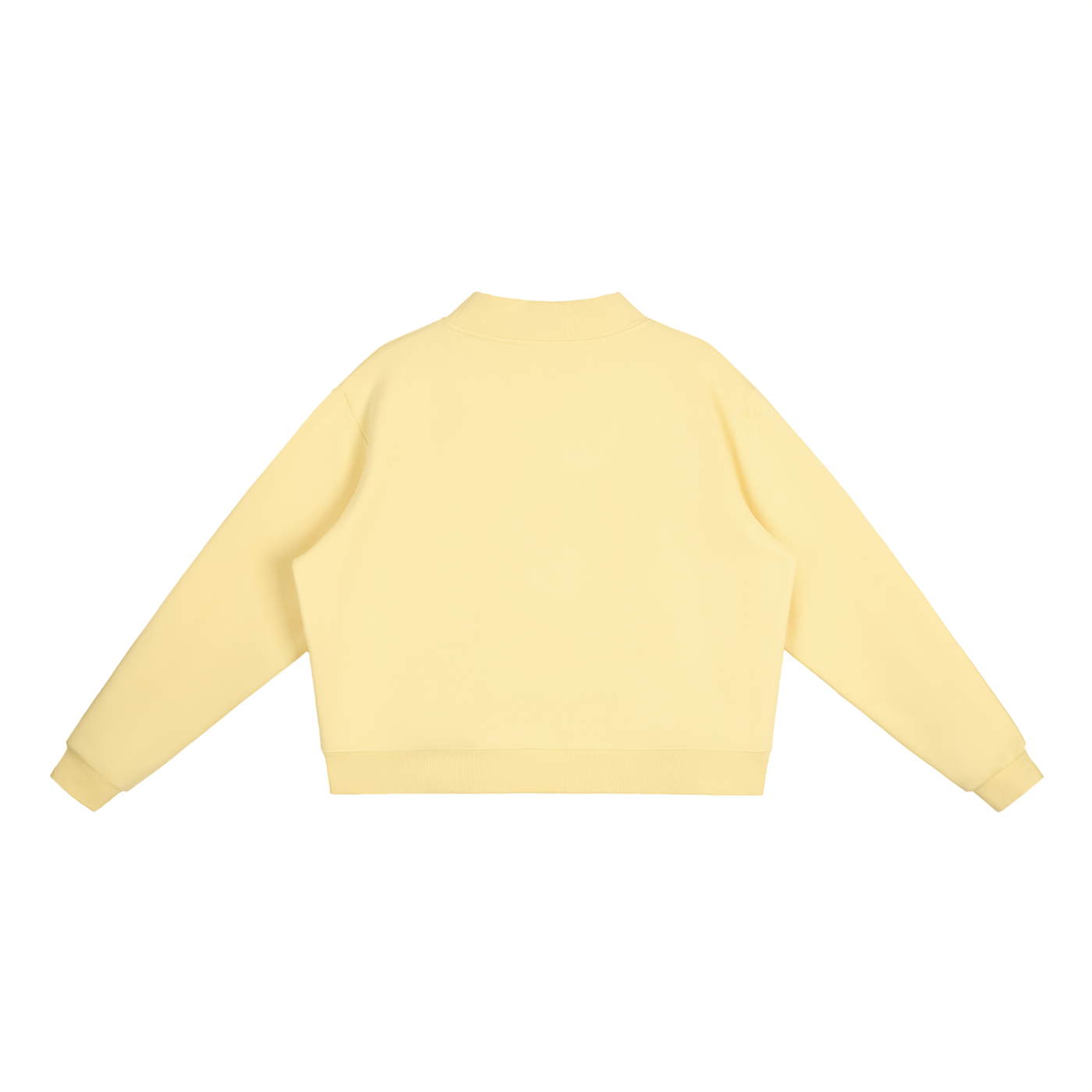 Essential Fleece Mock-Neck Sweatshirt