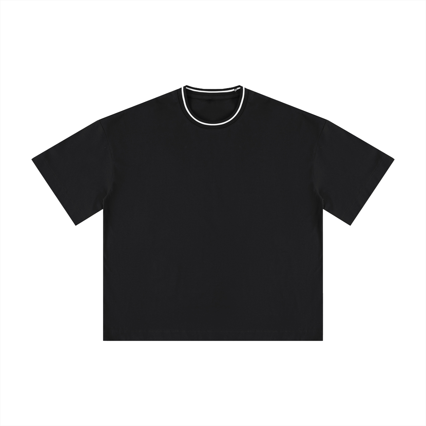 Boxy Ribbed T-Shirt