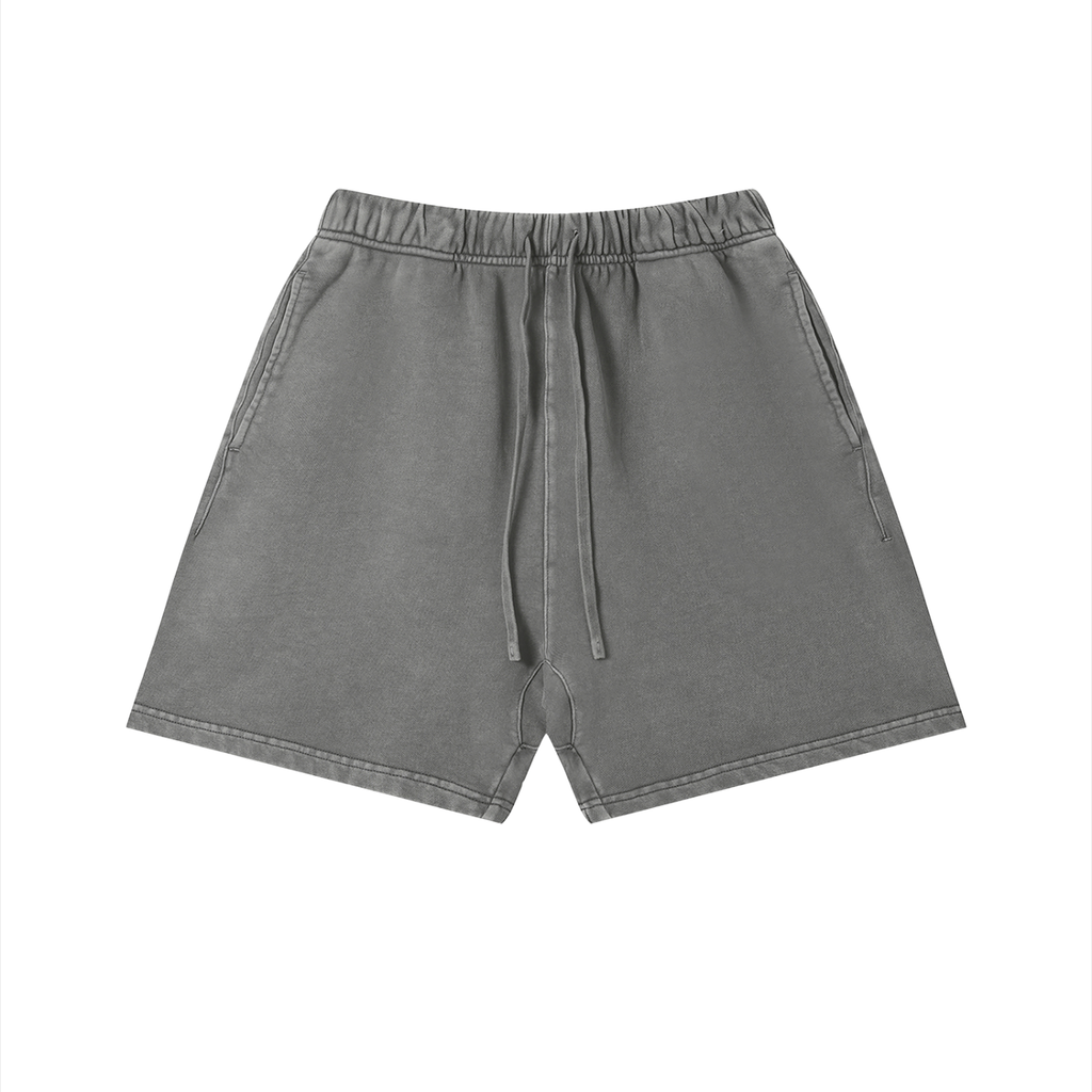 Vintage Wash Cotton Shorts