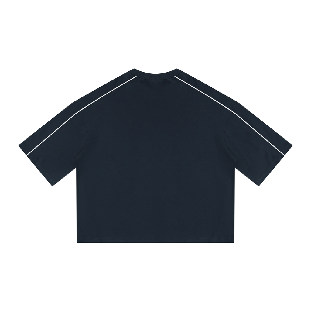 Heavyweight Boxy Piping T-Shirt