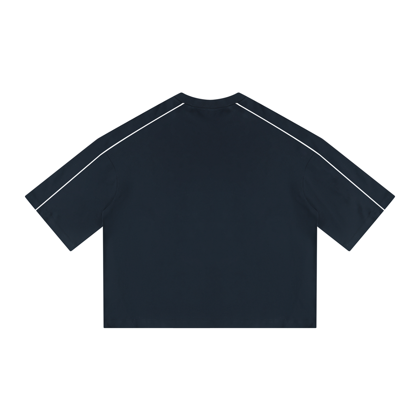 Heavyweight Boxy Piping T-Shirt