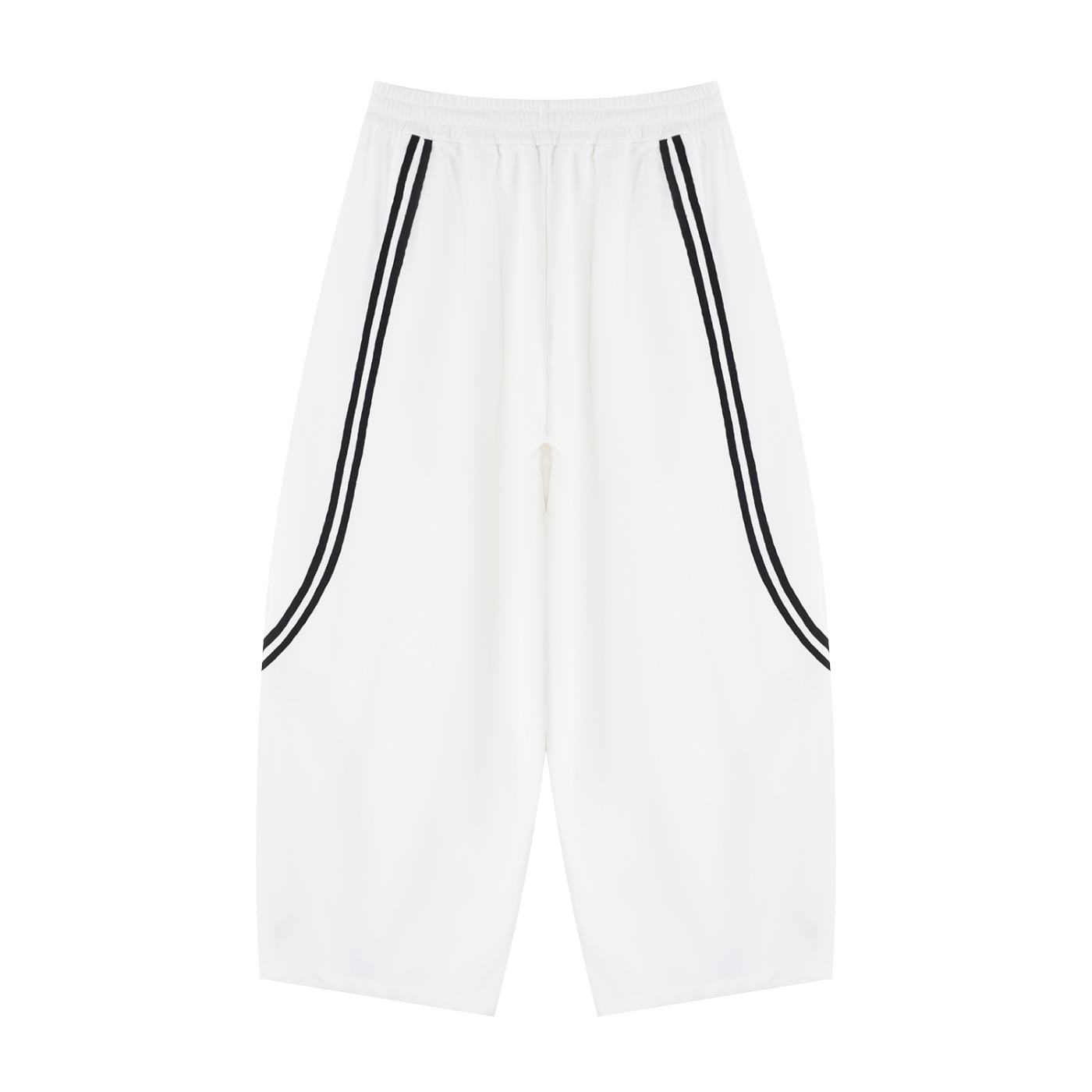 Wide Leg Piping Sweatpants