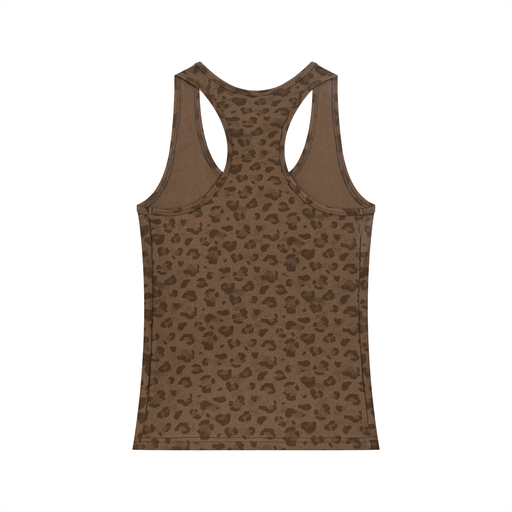 Women's Leopard Print Crop Top