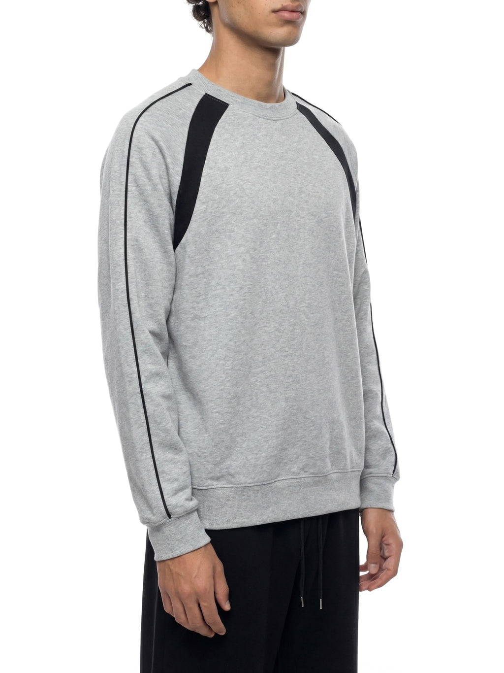 Color Block Crewneck Sweatshirt