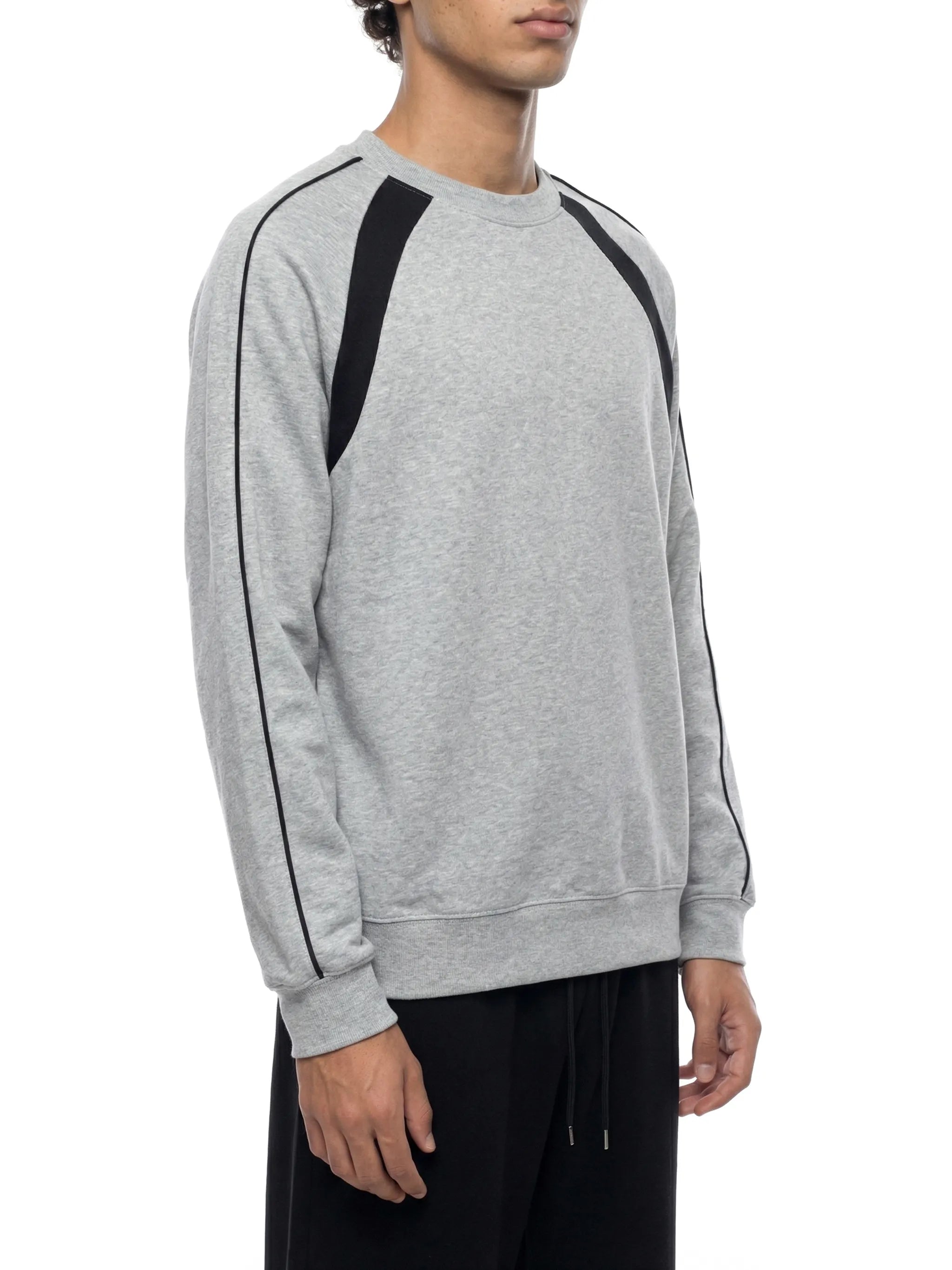 Color Block Crewneck Sweatshirt