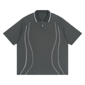 Raglan Piping Polo Shirt