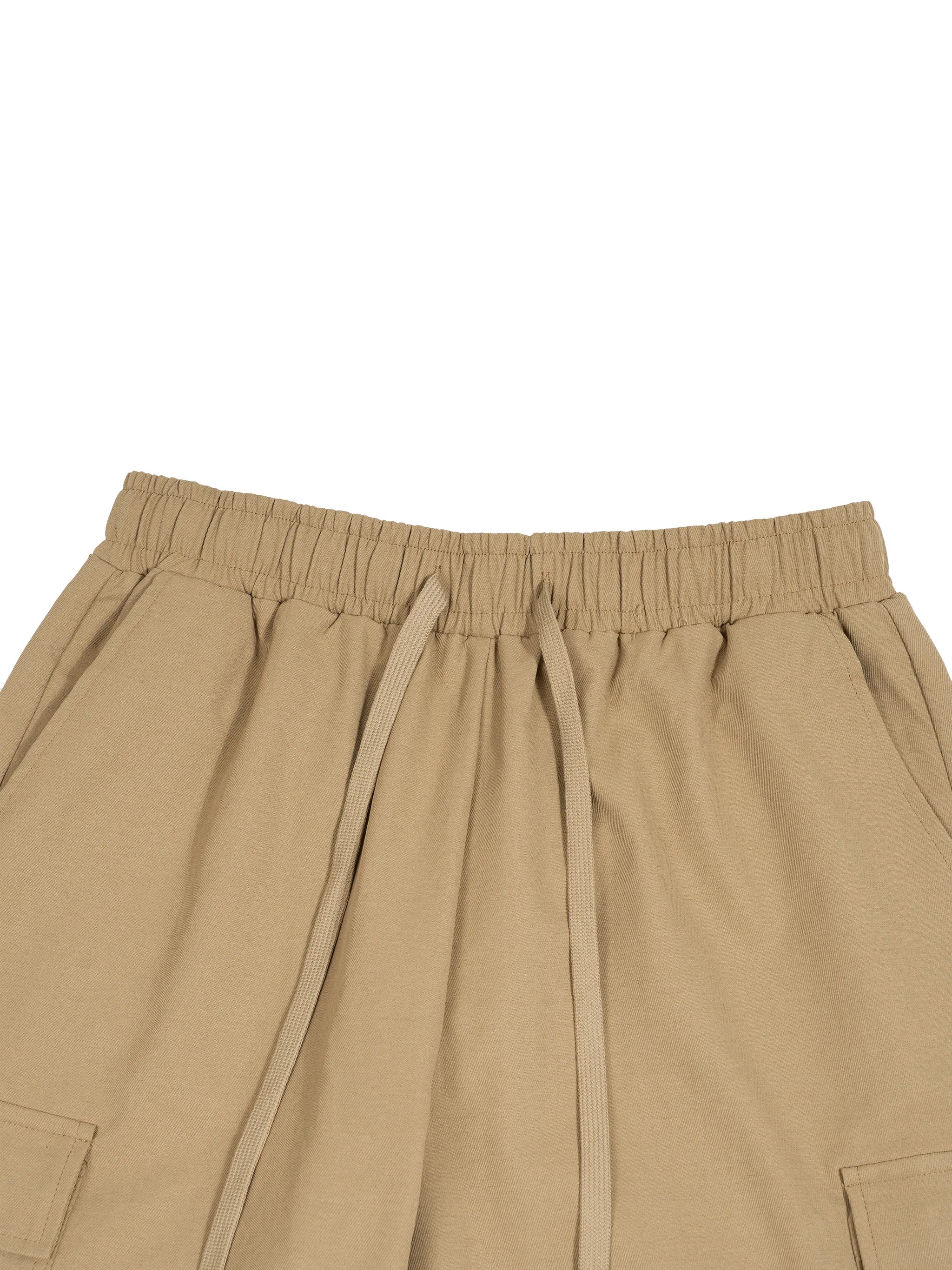 Drawstring Cargo Shorts