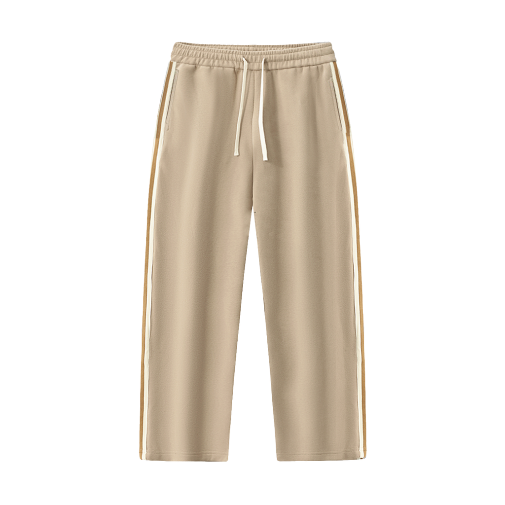 Contrast Side-Stripe Pants