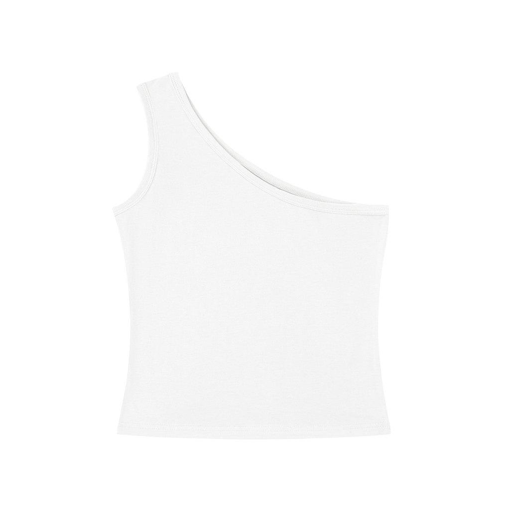 Women's One-Shoulder Crop Top