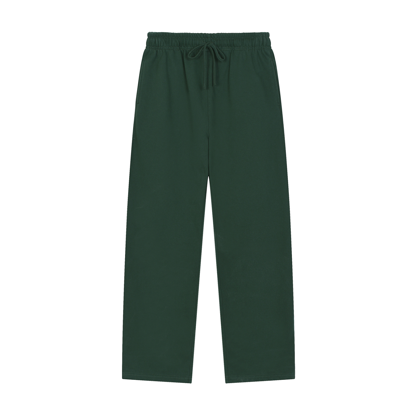 Essential Drawstring Straight-Leg Sweatpants