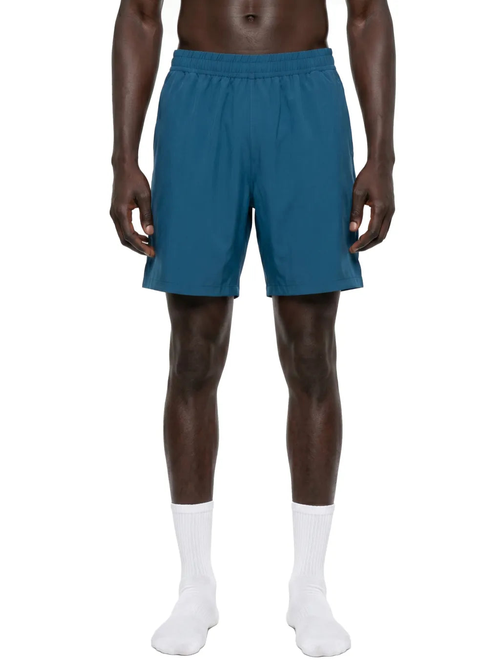 Men’s Solid Elastic Waist Shorts