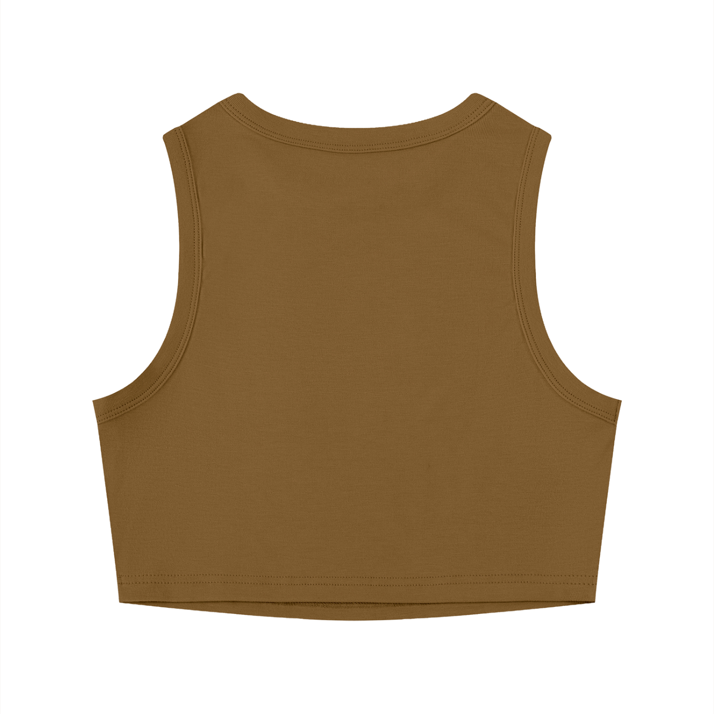 Women's Tight Crewneck Crop Top
