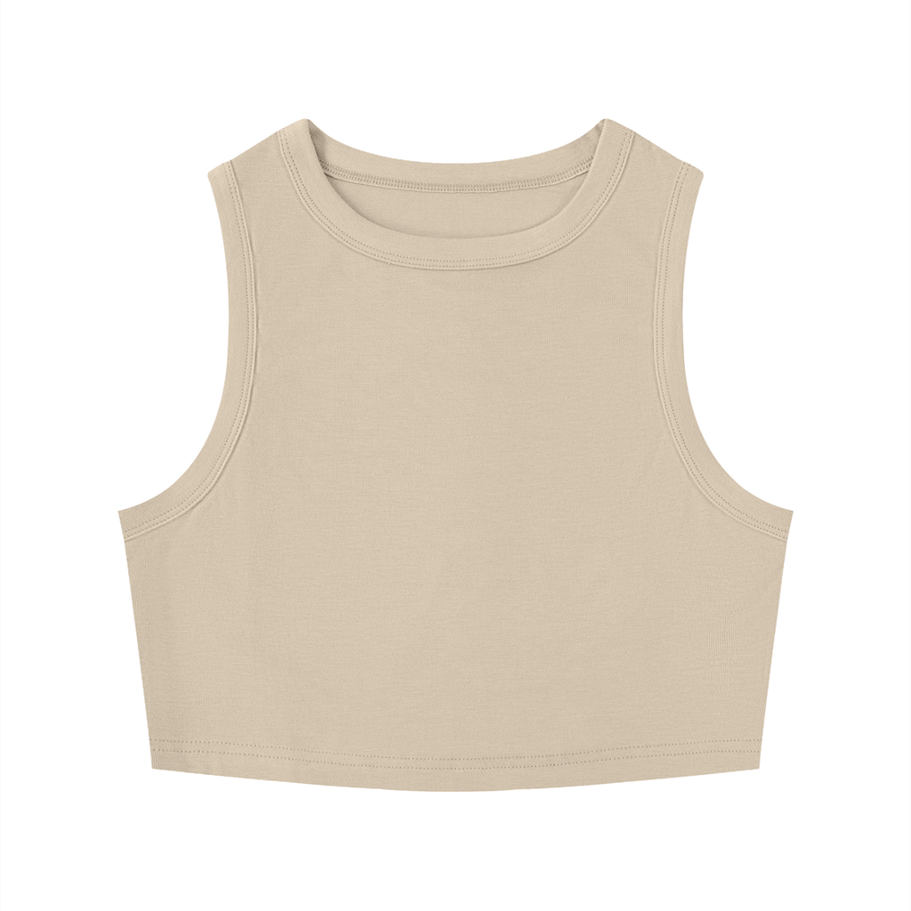 Women's Tight Crewneck Crop Top