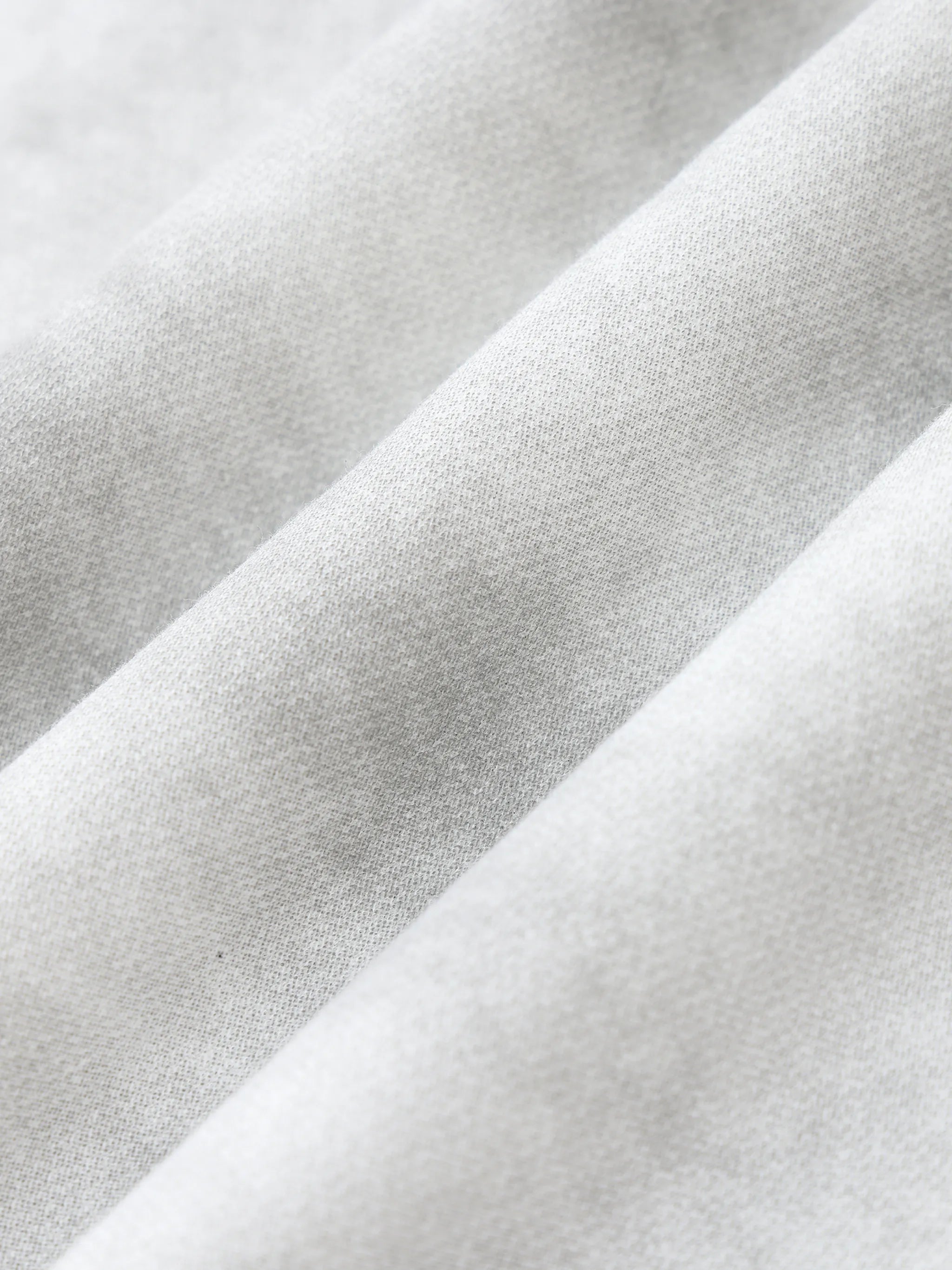 Snowy Boxy Fleeced Sweatshirt