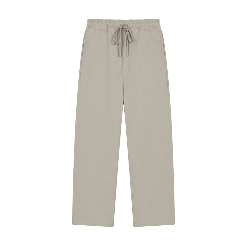Essential Drawstring Straight-Leg Sweatpants