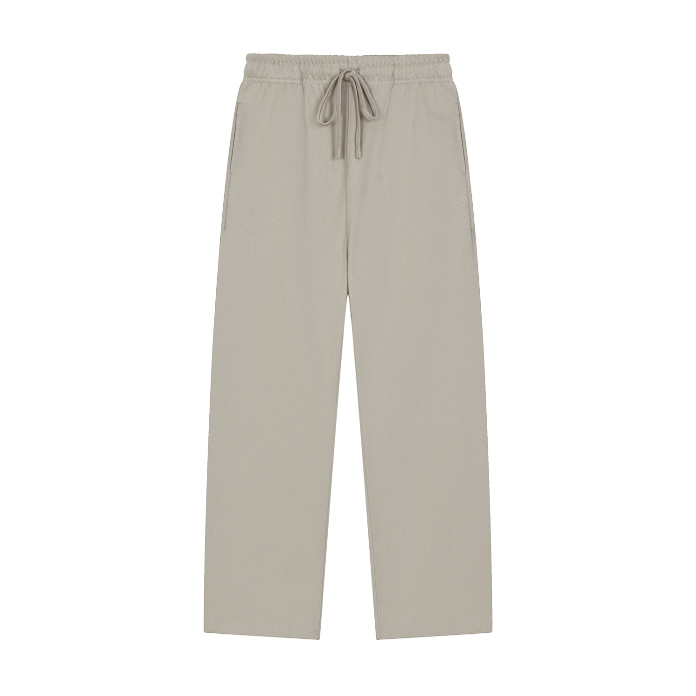 Essential Drawstring Straight-Leg Sweatpants
