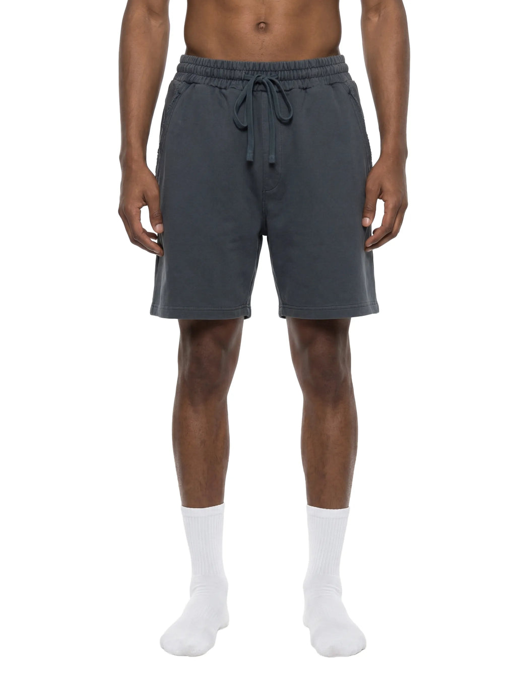 Vintage Wash Raw Edge Shorts