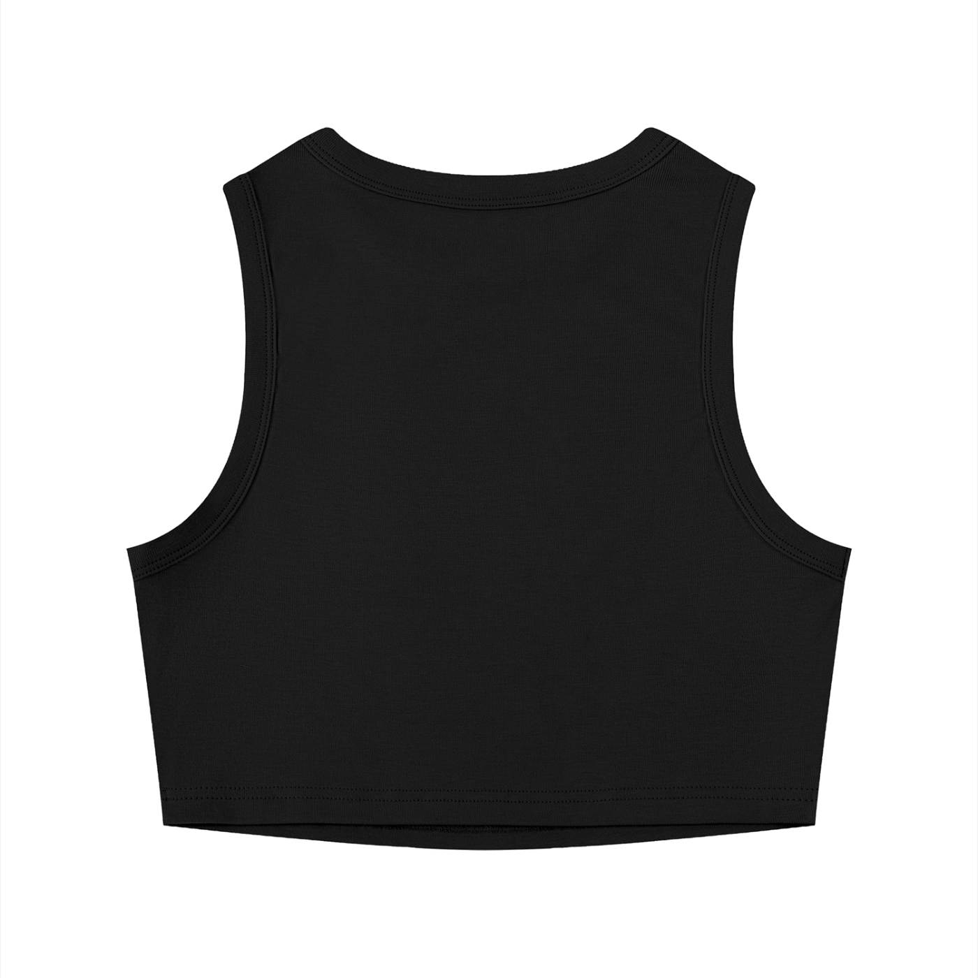 Women's Tight Crewneck Crop Top
